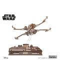 Ugears 3D wooden mechanical puzzle Star Wars Luke Skywalker X-Wing fighter